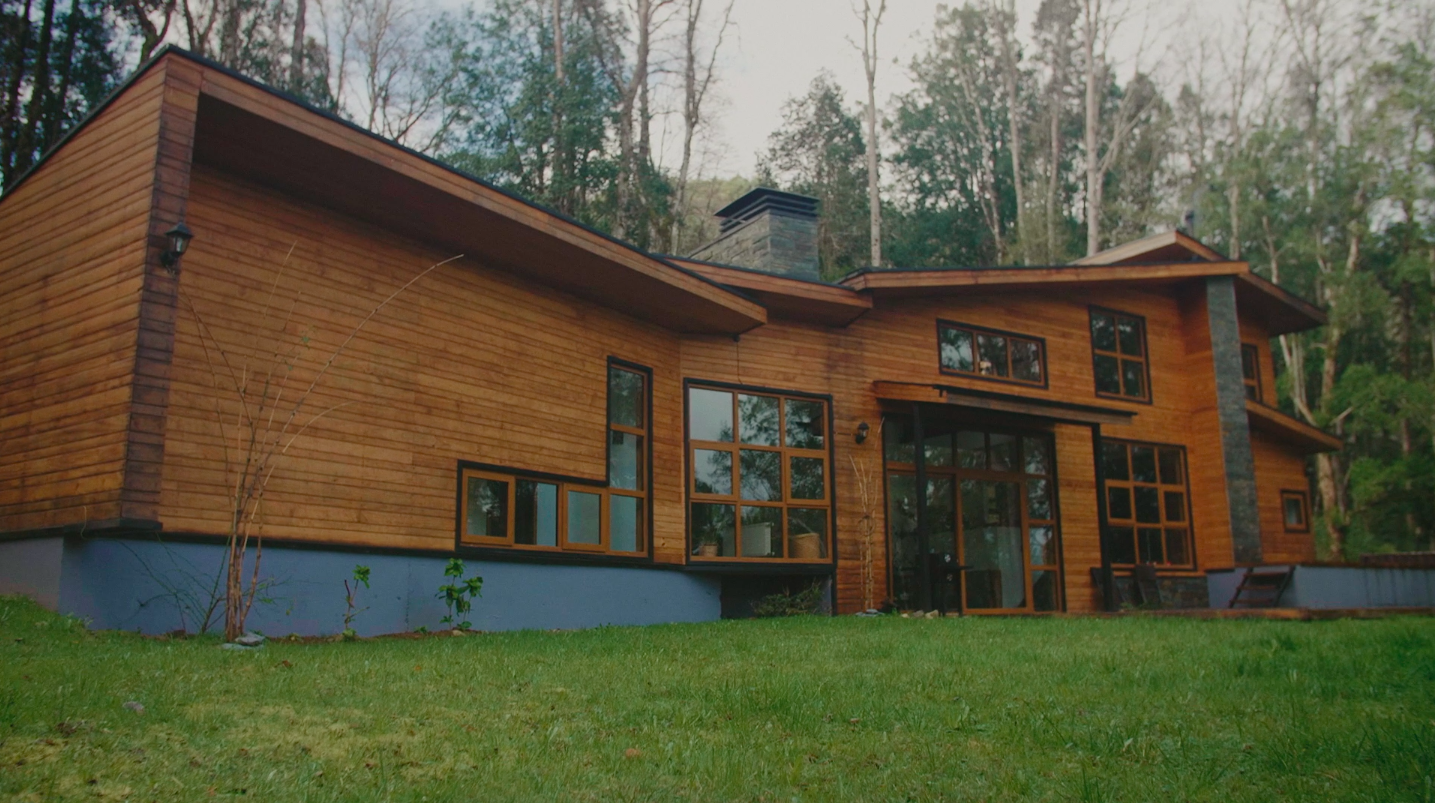 casa de madera winteri arquitectos